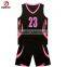 High Quality 100% Polyester 2015 Fashion Womens Basketball Uniform