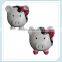 ceramic piggy bank-pink or blue