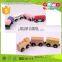 Wooden Play Magnetic Construction Toy Kids Cars Train Wooden Magnet Train Sets                        
                                                Quality Choice