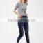 Latest New Arrival Rosie Jeans Classic Ladies Low Waist Medium Light Blue Denim Stretch Skinny Jeans