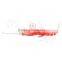 CHS007 popular TPR material soft shrimp fishing lure VMC hook lumo eyes