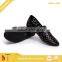 Genuine Leather Casual Cut-Outs Pointed Toe Shoes With Rivets for Ladies