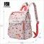Cotton material backpack bag/girls' bag backpack/small clear backpack bags for girls
