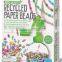 Recycled Paper Beads / Green Creatinity / Children play / decorative imagination
