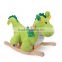 2015 Newest rocking toy plush dinosaur rocking toys for kids