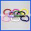 Factory Prices High Quality USB Charger Cable with Bracelet Design for iphone 5 , Micro USB Data Cable