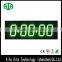 green 5 digits 7 segment led display lighting