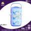 Easy carry divided plastic stainless steel inner food container