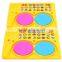 plastic double drums for little kids playing while learning