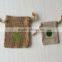 Customized jute used gunny bag with nice picture