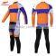 custom long sleeve cycling jerseys/cycling wear from clothing manufacturer