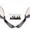 Soto racing - Diamond Carbon Fiber Color Black Stem Motorcycle RearView Side Mirrors