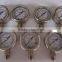 Steel base and glass window Pressure Gauge-