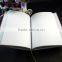butterfly pattern silk printing 200sheets thick fabric notebook