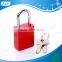 AJF hot new blue green red purple colorful aluminium double locking safety key love lock                        
                                                Quality Choice