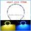 20 colors changing DC12v Epistar chips 5050 smd White PCB semi circle 104mm angel eyes auto parts manufacture