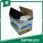 FOUR OVERLAP CARTON CORRUGATED MAILER SHIPPING BOXES WITH CMYK PRINT
