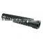 Funpowerland Keymod 12 Inch Rifle Length Free Float One Piece Handguard Rail Mount System BLACK fit .223 Rem 5.56 M