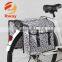 ladies fashion cycling leopard double bag