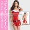 Christmas Season Wholesale 2pcs Mrs Santa Claus Costume Dress