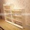 Natural white colour shoe rack malaysia with beautifully design