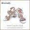 Newest cheap price wholesale slingback pointy toe sandals women shoes