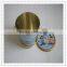 Lovely and Empty With Lid Metal Tin Box