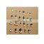 3D Nail Art Decoration Square & Rectangular & Drop Glass Silver Rhinestone Stickers For Manicure Tools
