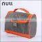 Nylon material ladies makeup tote handbag folding travel cosmetic bag