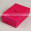 Iridescent paper box for the tail ring rose red packing box for aznavour with inner ornament maintenance manual