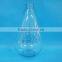 plastic cosmetic bottle in water drop shape, plastic bottle