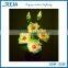 Home Decoration Green Lotus Artificial Fiber Optic Flower Light