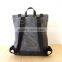 Waterproof Waxed Canvas Backpack With Custom Design Logo