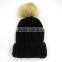 Low Price Custom Acrylic Knitted Warm Winter Beanie Hat