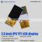 2.8inch IPS Wide view high resolution 240*320 driver ILI9340L