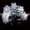 10L led globe string lights with snowflake led christmas decoration light