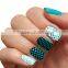 2016 hot fashion nail art designs pictures, custom strips nails stamping nail art