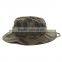 2016 New High Quality Cheap Custom Boonie Cap Classic Military Camo Bucket Hat With String