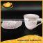 Modern Fancy Ceramic Expresso Coffee Cup and Saucer