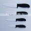 Block of 4 Ceramic Blade Knives plus a peeler with holder