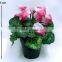 Table Wedding Decoration Artificial Potted Flowers Cyclamen Flowers