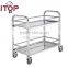 Apply to hotel and restaurant 2 Tiers Assembled Liquor and Wine Cart