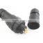 M14 6 pin connector led cable connector water-resistant connector