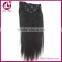 Cheap virgin indian hair Indian clip in hair extensions hair weave wholesale