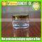 clear cosmetic glass cream jar with gold cap 30g unique shape series set cosmetic packaging