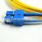singlemode 9/125 duplex sc/upc-sc/upc optical fiber patch cord/jumper