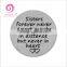 2015 new arrivel floating locket window plates wholesale