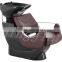 hairdressing backwash unit with footrest M521