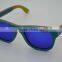 2015 New Arrival Skateboard Wood Sunglasses UV400 Polarized Lens Wooden Sunglasses Frames Wholesale