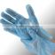 Disposable PE glove/plastic glove/blue HDPE glove